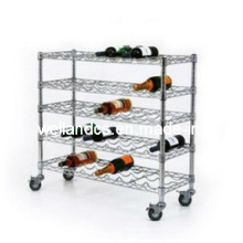 Práctico Restaurante Flat Wine Bottle Stand Rack (WR903590A5C)